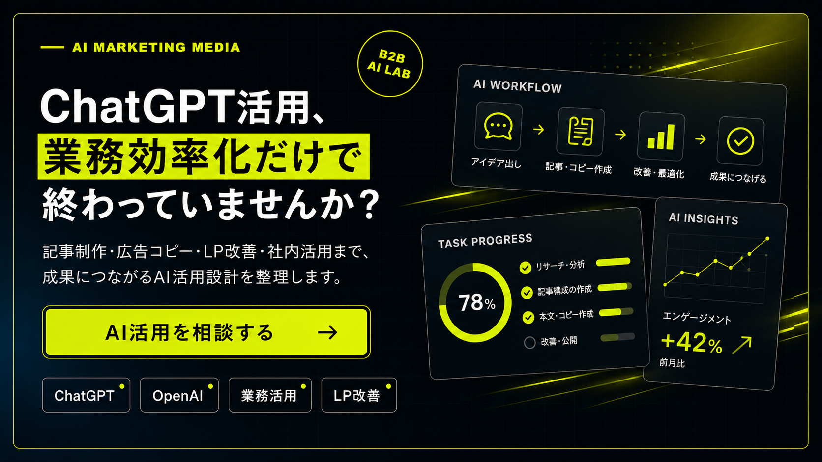 AIマーケティング相談バナー